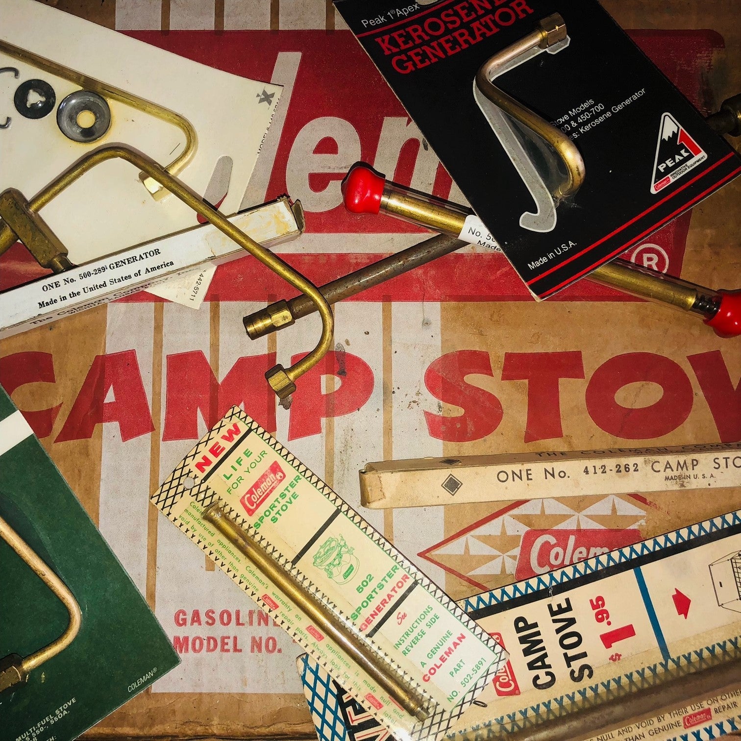 Replacement generators for classic Coleman and vintage camp stoves — from The GPA Junkyard