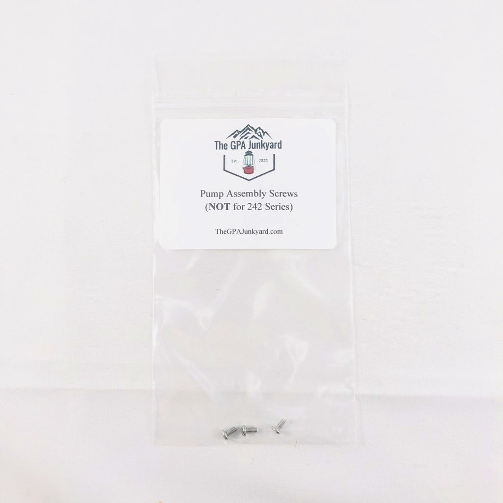 Replacement Screws Coleman Lantern and Stove Pump Assembly 3 Pack not for 242's2
