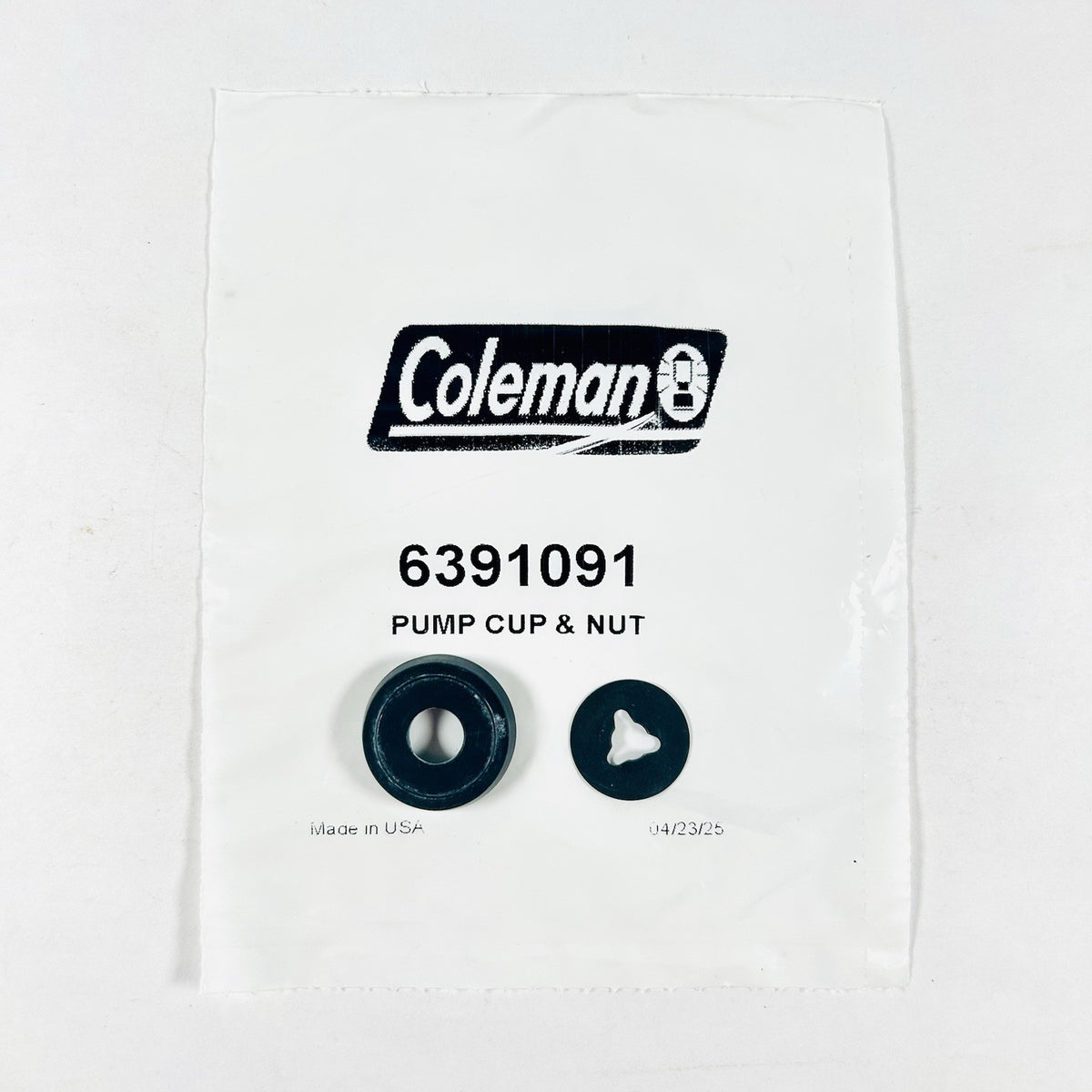 New Coleman Neoprene Pump Cup & Push-on Nut #639-10910