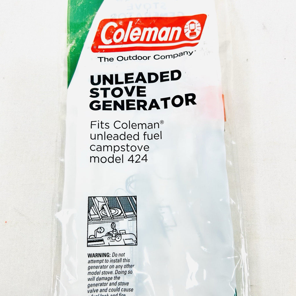 New Coleman 424 Unleaded 2 Burner Stove Generator 424-56210