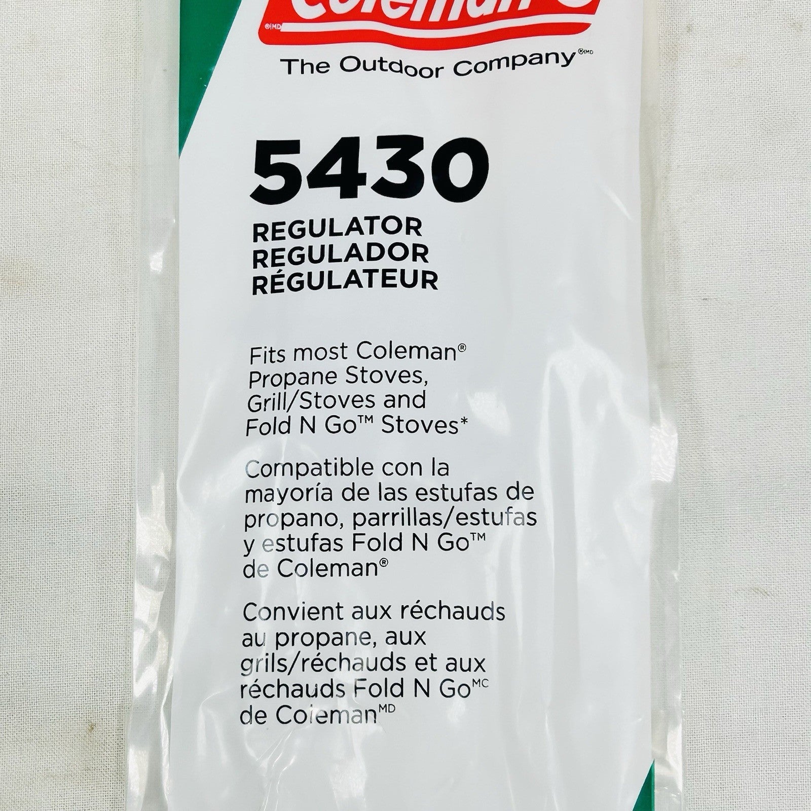 New Coleman 5430 Propane Stove Regulator Replacement - Read Description for Fit2