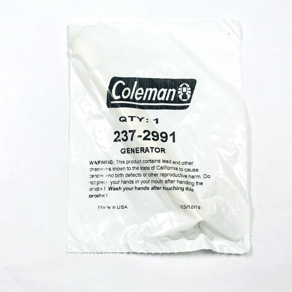 US Coleman 237-2991 or 2372991 Generator for Single Mantel 237 Kerosene Lantern0