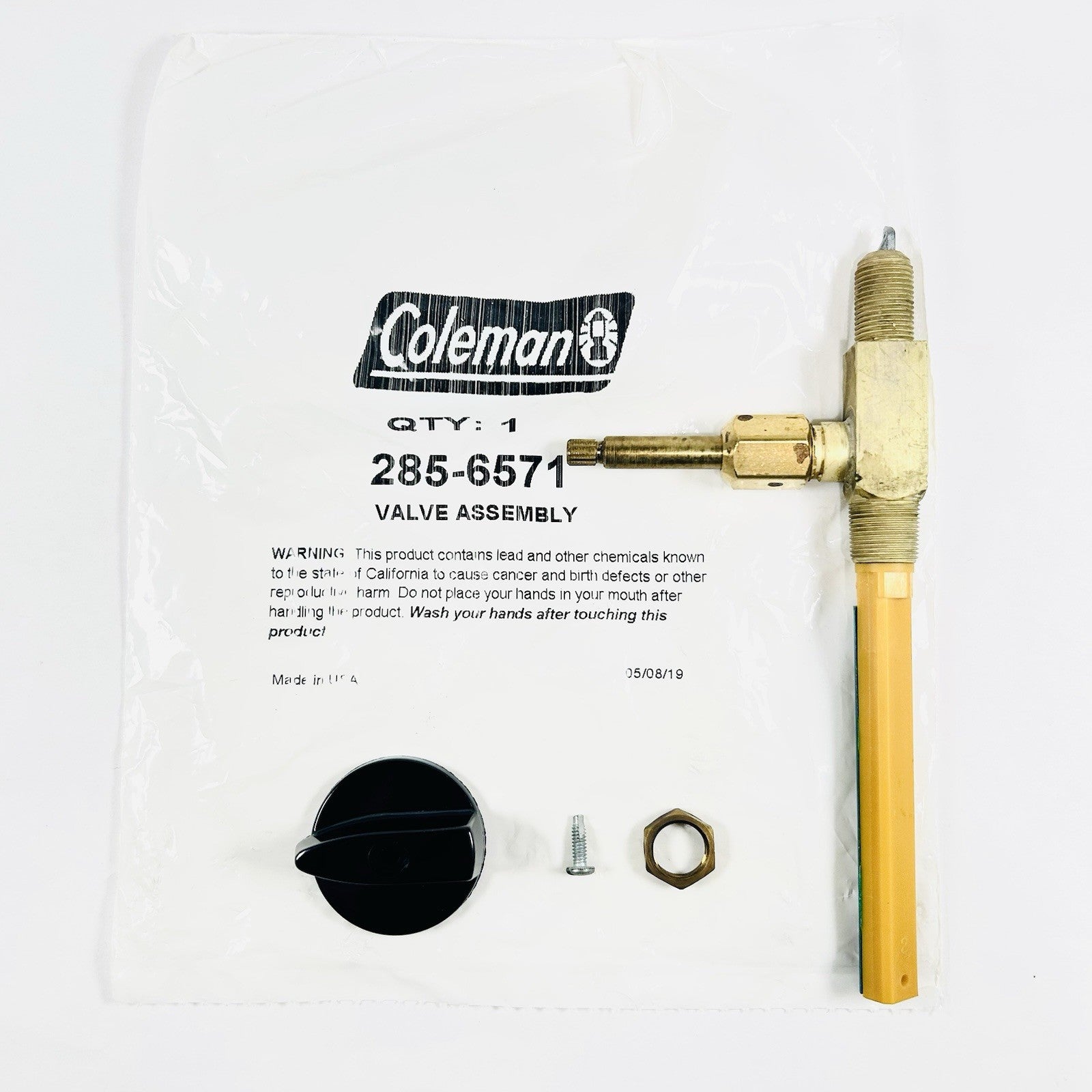 New Coleman 285 Lantern Valve Assembly Part# 285-65710