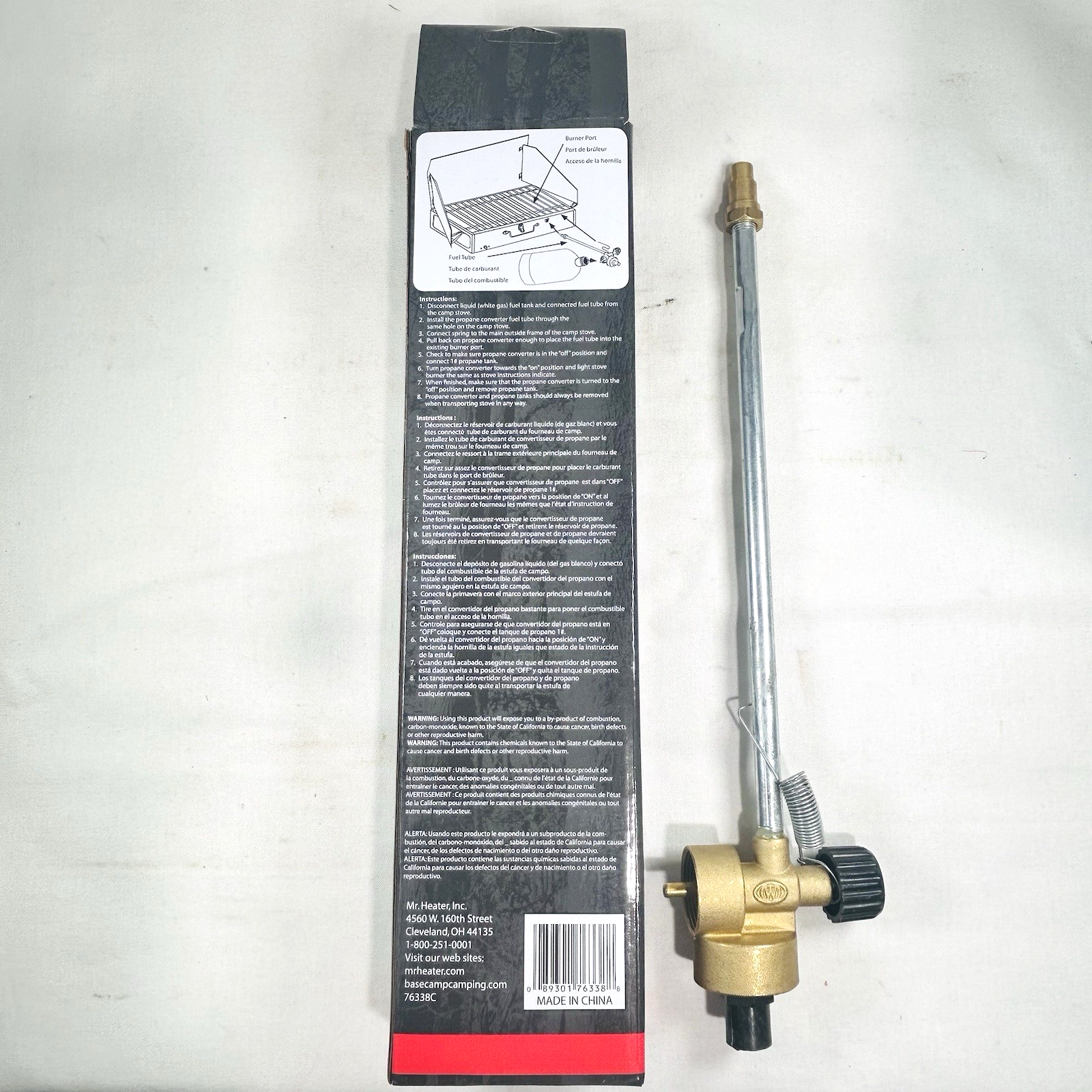 Mr. Heater Propane Converter for Coleman 2 & 3 Burner White Gas Stoves1