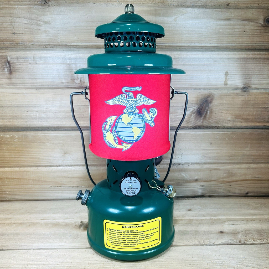USMC Coleman 220 228 252 252A Mil-spec Lantern Globe Wrap Marines Military -READ0