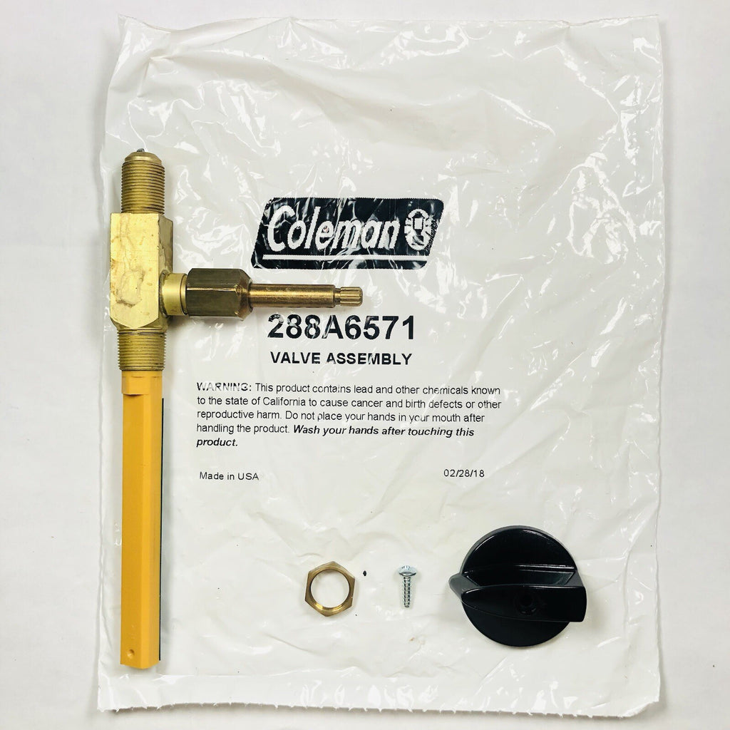 New Coleman 288 Lantern Valve Assembly Part# 288A65710