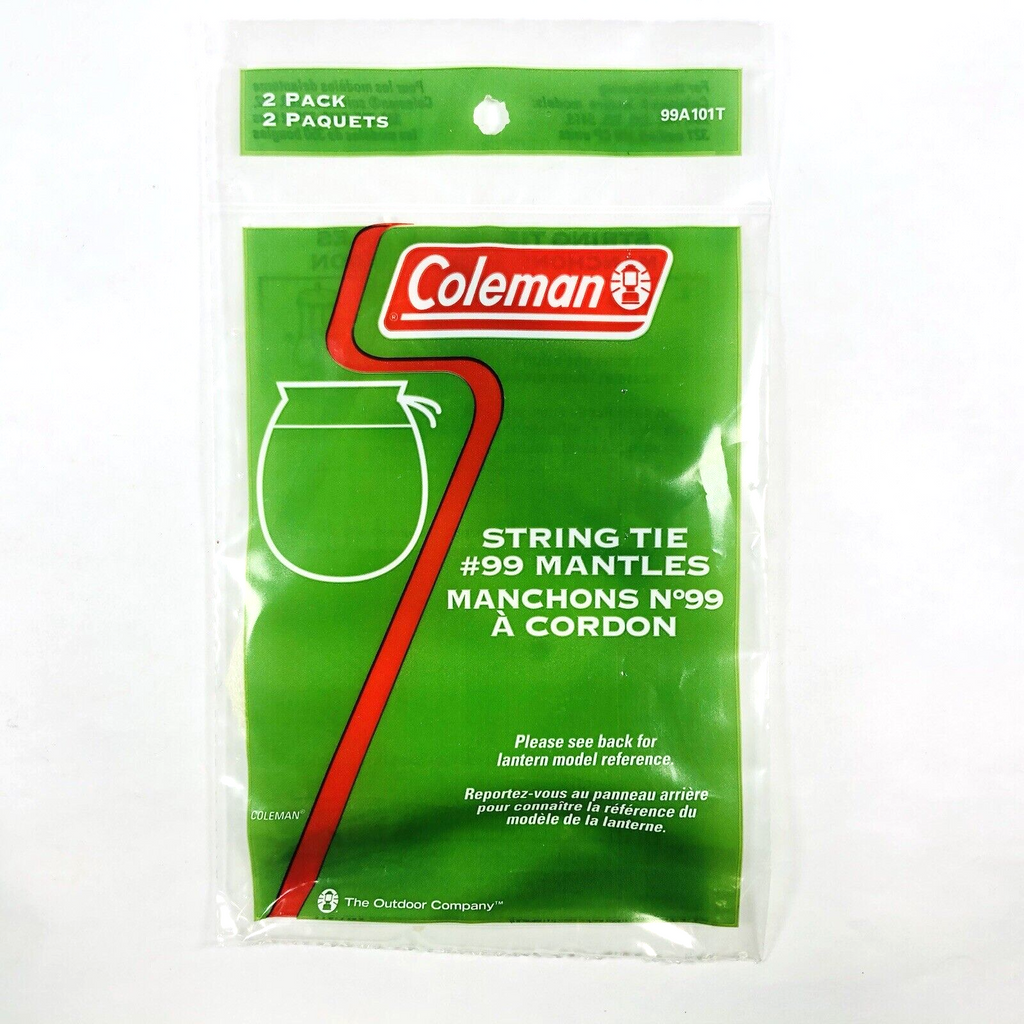 Coleman #99 Sock Style String Tie Mantles #99A101T 200 242 320 325 321 54190