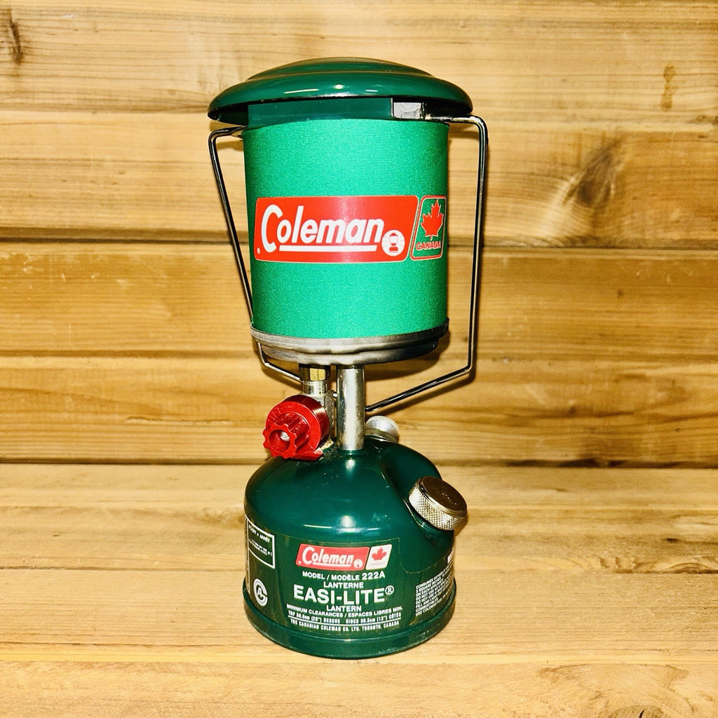 Coleman 222 226 229 3022 Green Canadian Logo Lantern Globe Wrap --READ--0