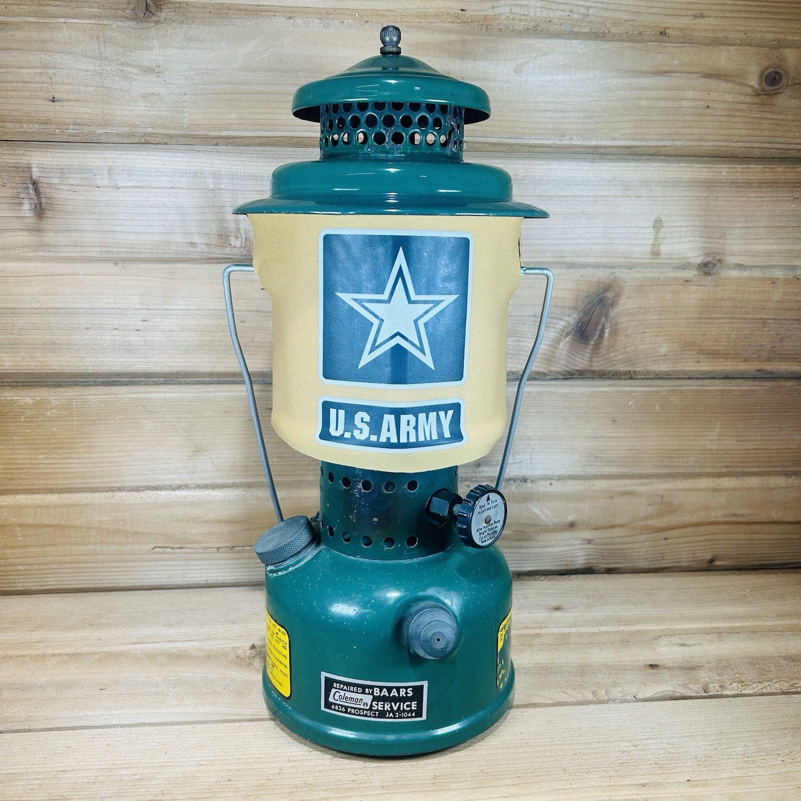 US Army Coleman 220 228 252 252A Mil-spec Lantern Globe Wrap Military —READ—0