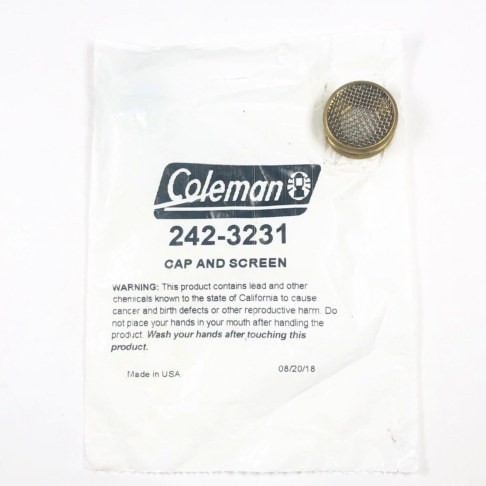 New Coleman 242-3231 Burner Cap and Screen for 242 243 200 201 202 Lanterns0