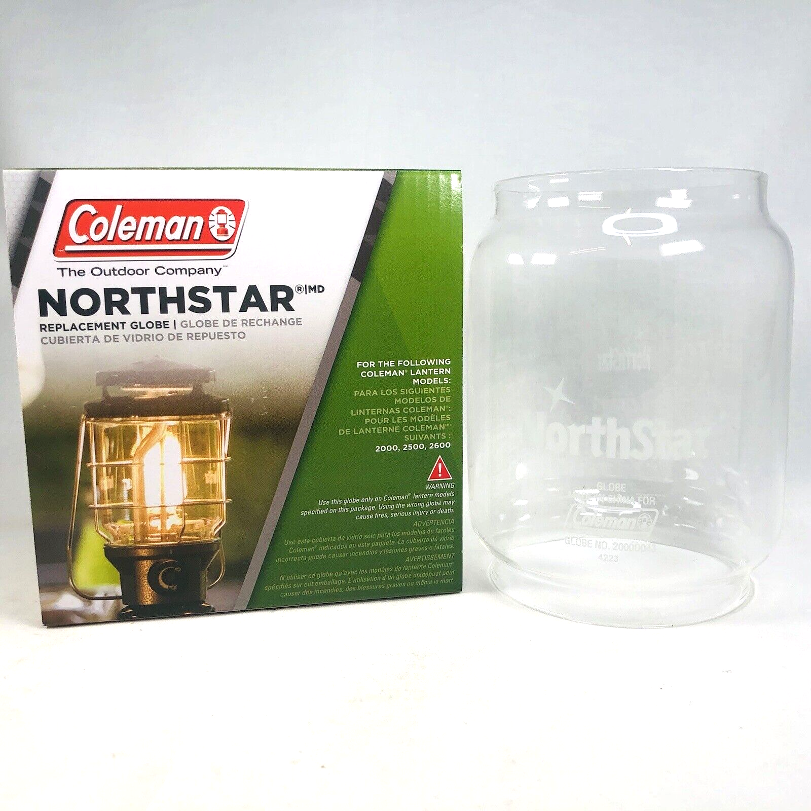 Coleman Clear NorthStar Lantern Globe made in China0