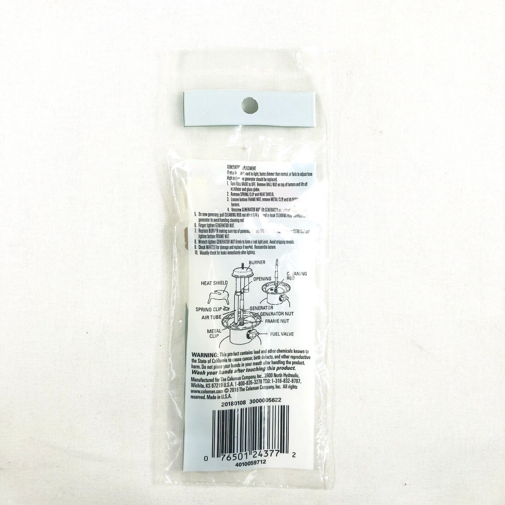 New Coleman 285-5891 Fits 282 & 285 Lantern Generator - PARTS1