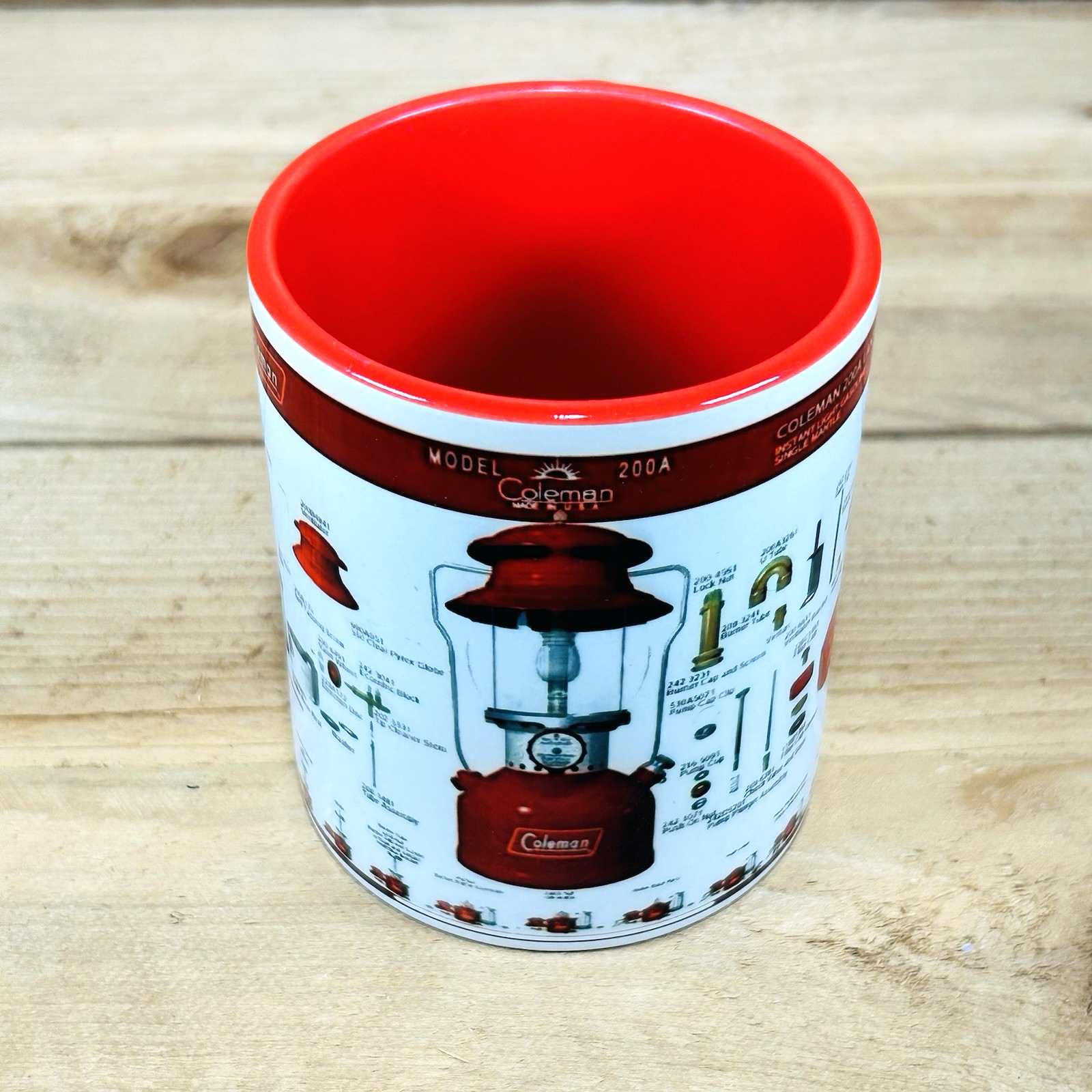 New Coleman 200A Lantern Diagram Coffee Mug3