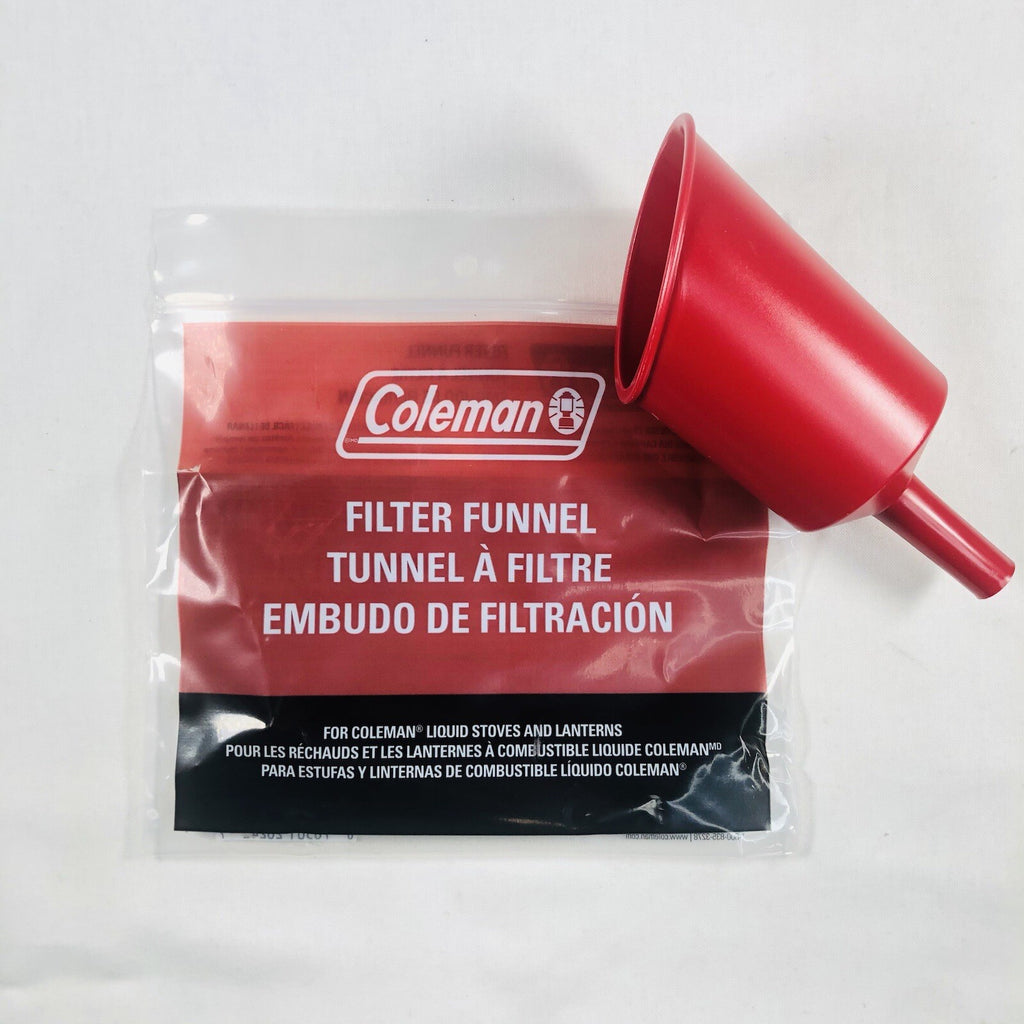 New Coleman Lantern and Stove Plastic Fuel Filter Funnel0