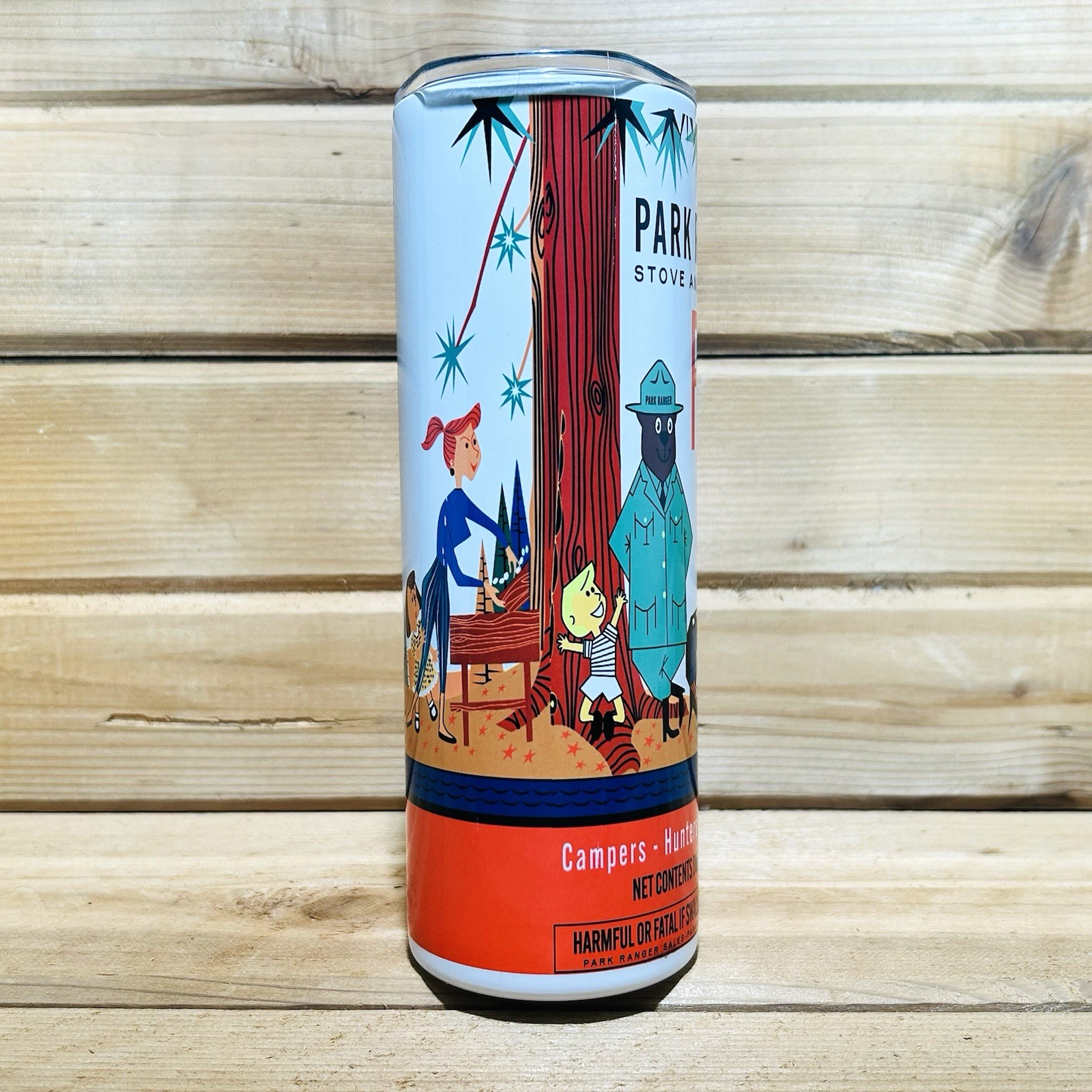 Park Ranger Coleman Lantern Fuel Can Designed Insulated Coffee Tumbler w/ Straw1