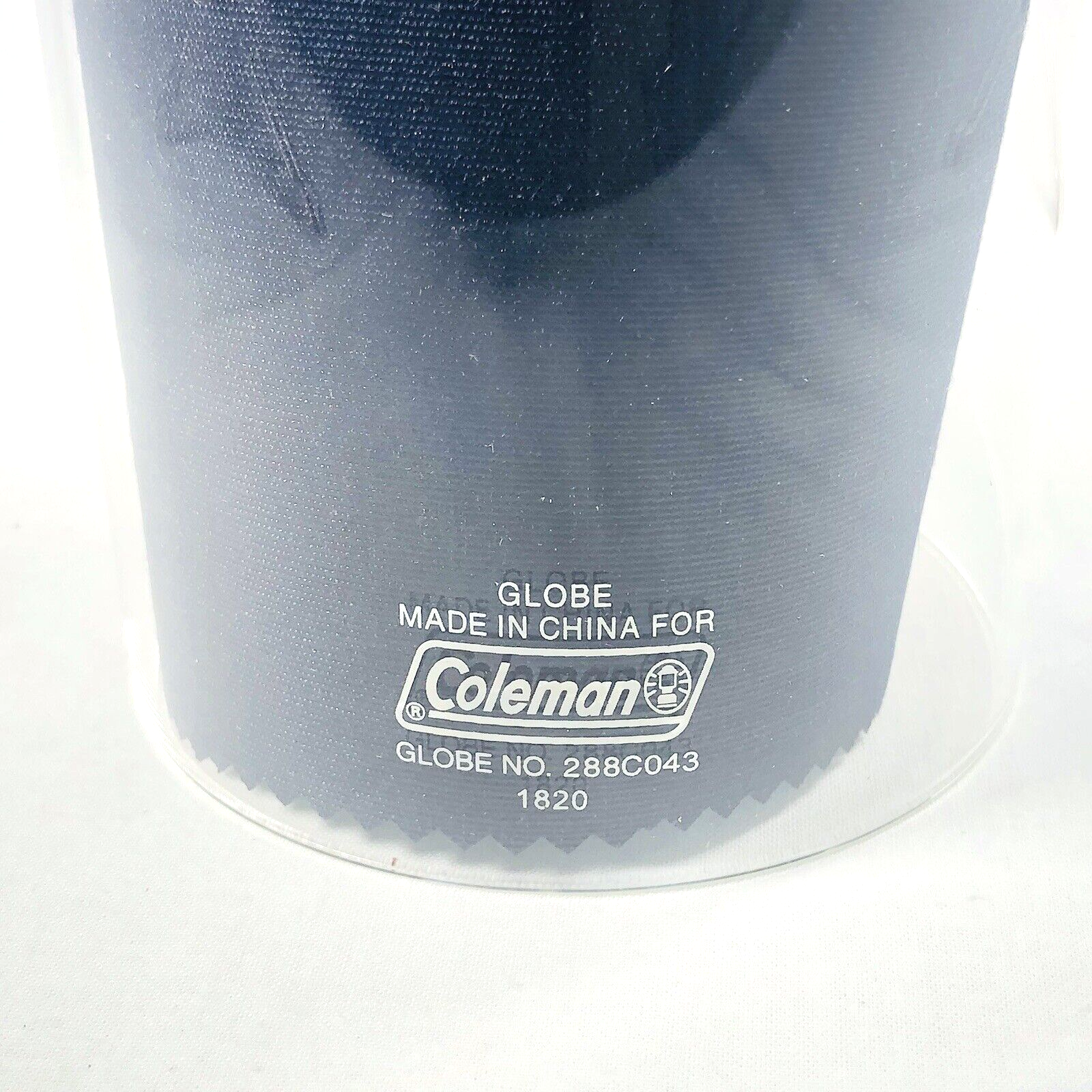 Coleman #4 Clear Lantern Globe made in China 214 282 285 286 321 325 3351