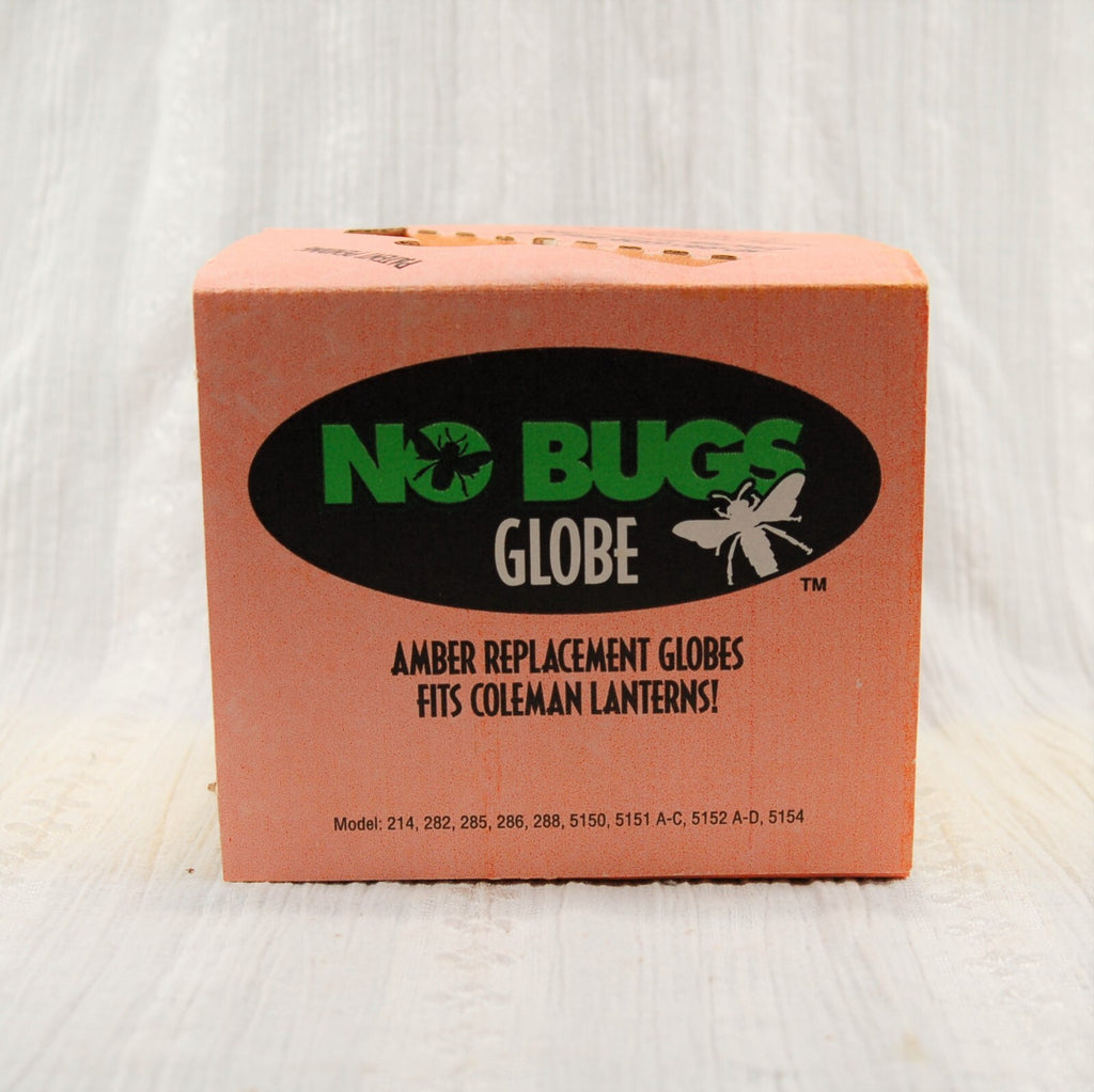 Replacement #4 AMBER Lantern Bug Globe- FOR COLEMAN 214 282 285 286 321 325 3351