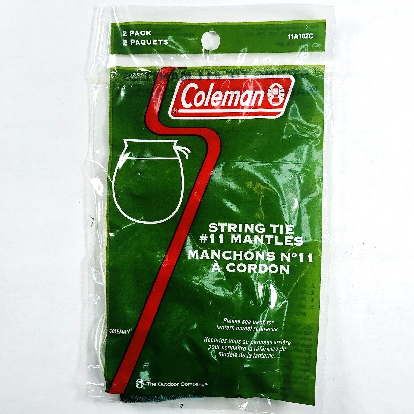 Coleman #11 111 Sock Style String Tie Mantles #11A102C 236 237 333 621 625 6390