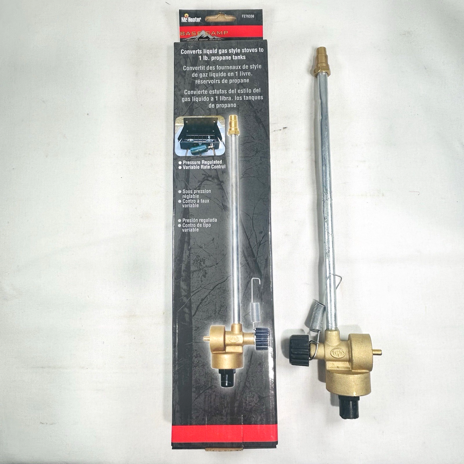 Mr. Heater Propane Converter for Coleman 2 & 3 Burner White Gas Stoves0