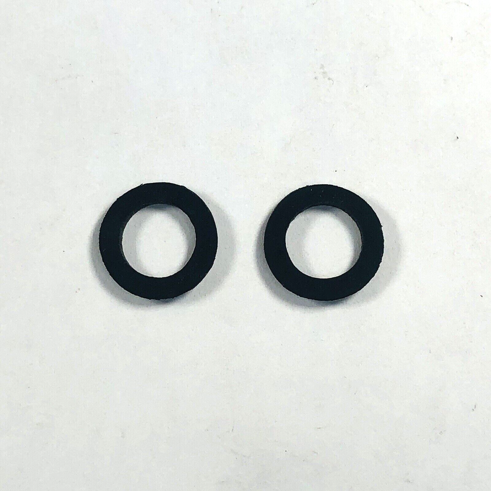 Two (2) Coleman #603-1361 Small 3 Piece Fuel Cap Gaskets - GASKETS ONLY1